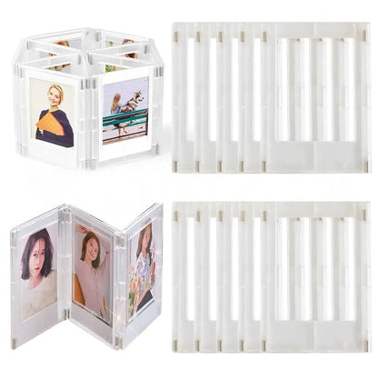 3‑Inch Magnetic Photo Frames for Instax Mini & Polaroid Pictures (5/10‑Pack)