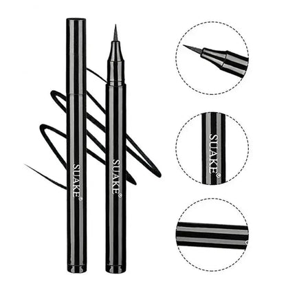 Quick-dry Eyeliner Pencil Makeup Long Lasting Smooth Matte Eye Liner Waterproof Anti Smudge Liquid Eyeliner Pen Eyes Cosmetics