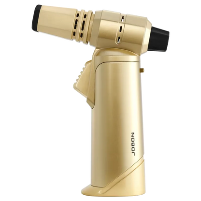 JOBON Blue Flame Gun Lighter Adjustable Flame Locking Flame Function 360° Can inverted to use Multi-functional Use Scene