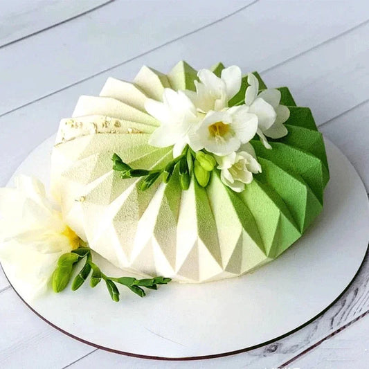 Silicone Mousse Cake Mold  Round Cake Pan Chocolate Biscuit  Reusable Handmade Candy Jelly Pudding Mold Kitchen Baking Tools