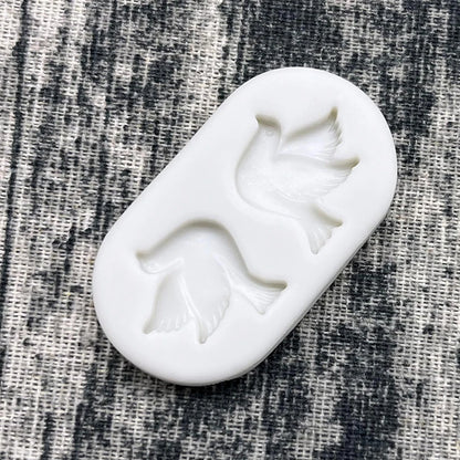 Dove Silicone Mold Fondant Chocolate Sugarcraft Mold Cake Decorating Tools Baking Accessories