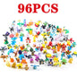 144pcs Pokemon Pikachu Action Figure Toys Mini Figures Model Toy Pikachu Anime Kids Doll Birthday Christmas Gifts