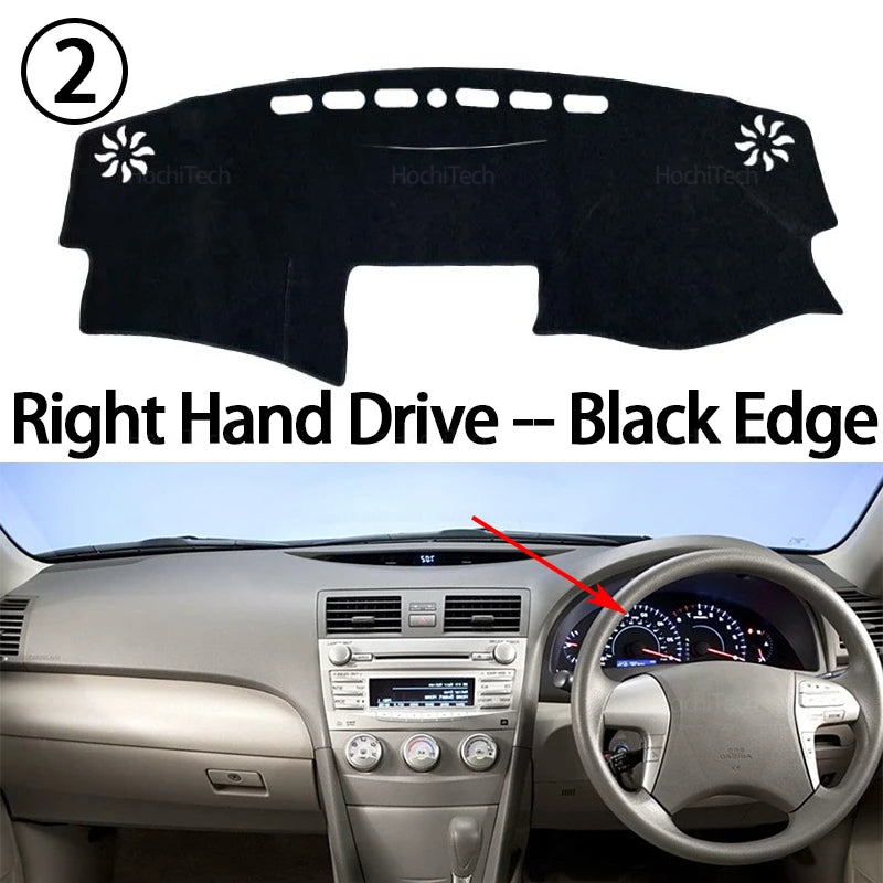 Accessories Auto Dashboard Cover Dash Mat Board Pad Carpet Dashmat Anti-UV Mats For Toyota Camry Sedan SE XLE XV40 2007~2011