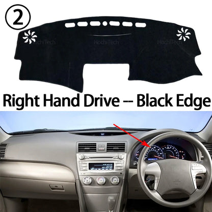Accessories Auto Dashboard Cover Dash Mat Board Pad Carpet Dashmat Anti-UV Mats For Toyota Camry Sedan SE XLE XV40 2007~2011