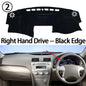 Accessories Auto Dashboard Cover Dash Mat Board Pad Carpet Dashmat Anti-UV Mats For Toyota Camry Sedan SE XLE XV40 2007~2011