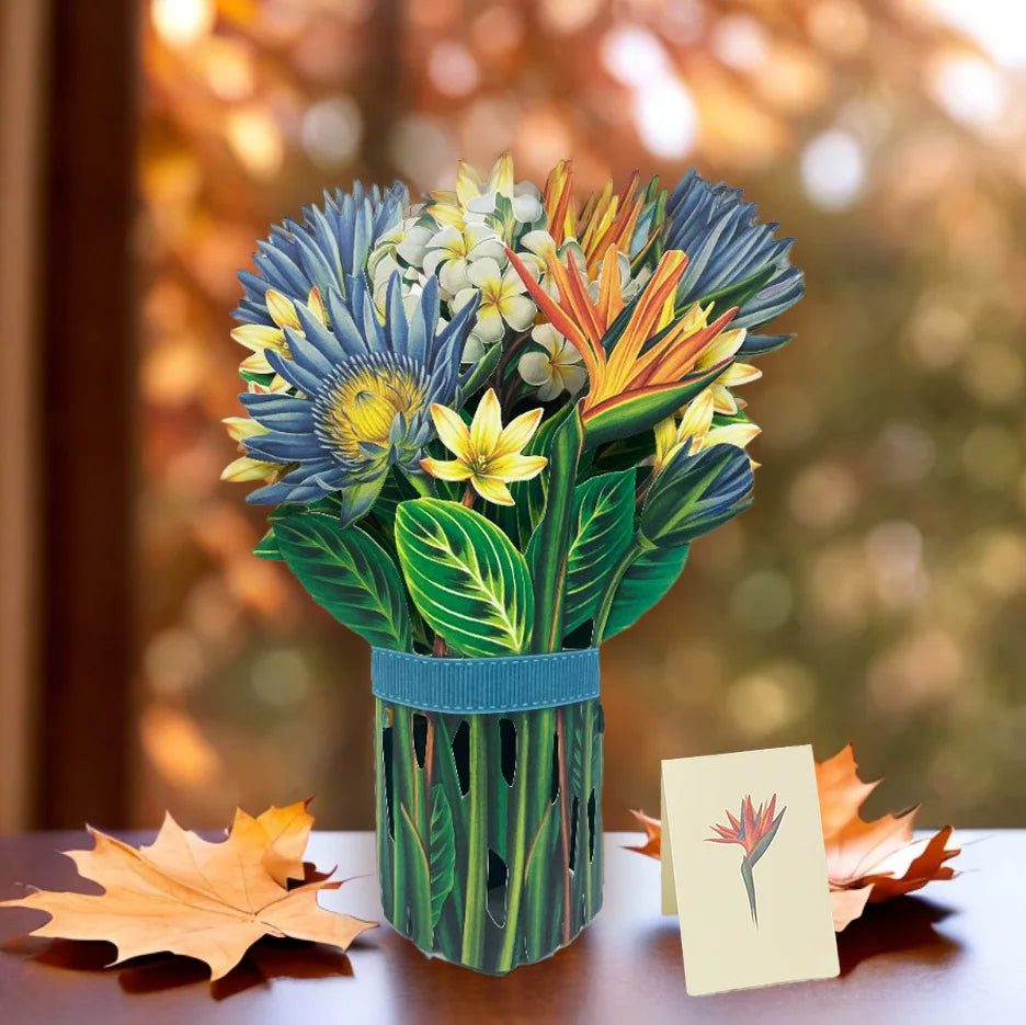 3D Pop Up Flower Greeting Cards Wedding Card Anniversary Thanksgiving Valentines Day Birthday Gift Thank You Card Handmade Cards