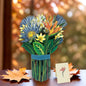 3D Pop Up Flower Greeting Cards Wedding Card Anniversary Thanksgiving Valentines Day Birthday Gift Thank You Card Handmade Cards