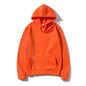 Men's and Women's Solid Color Pocket Pullover Hoodies