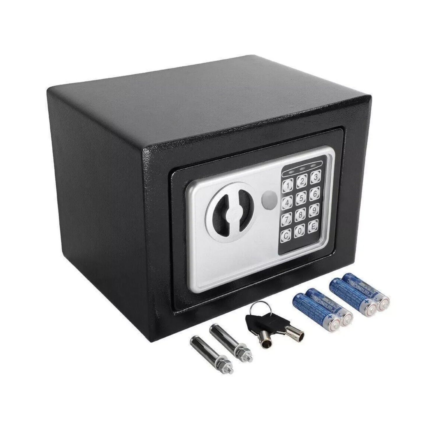 Digital Electronic Safe Box Keypad Lock Security Box Fireproof Lock Box Electronic Lock Small Lockable Storage Household Cabinet