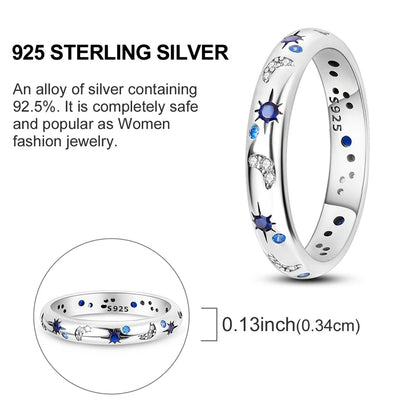 Rings Original 925 Sterling Silver Rings Simple Zircon Heart Ring For Wedding Valentine's Day Women Ring Jewelry Gift
