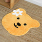 Soft Cartoon Imitation‑Cashmere Floor Mat for Bedroom, Bathroom & Home Décor