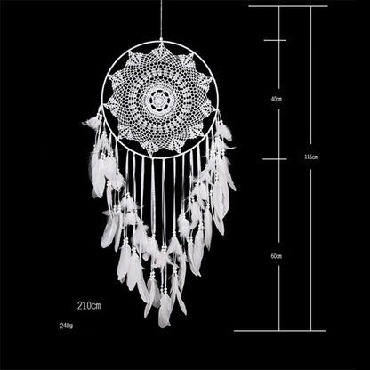 big dream catcher hanging/light decoration nordic decoration home girls room/nursery/kids decor dreamcatcher children room new 5