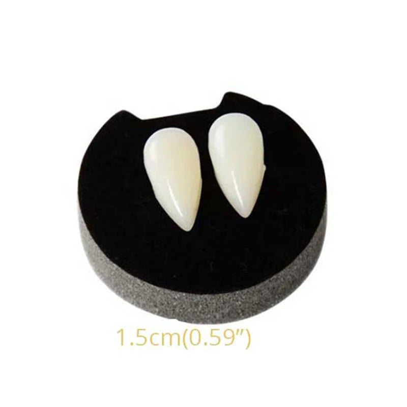 Halloween Decoration Vampire Teeth Fangs Dentures Prop Halloween Horror Denture Props Cosplay Props Halloween Party Supplies