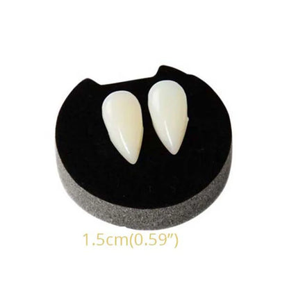 Halloween Decoration Vampire Teeth Fangs Dentures Prop Halloween Horror Denture Props Cosplay Props Halloween Party Supplies