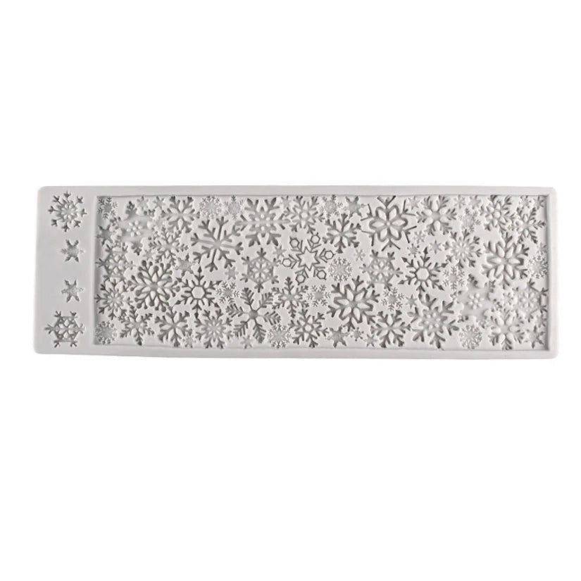 Christmas Snowflakes Silicone Mold Fondant Cake Chocolate Candy Jello Silicone Decorating Tools