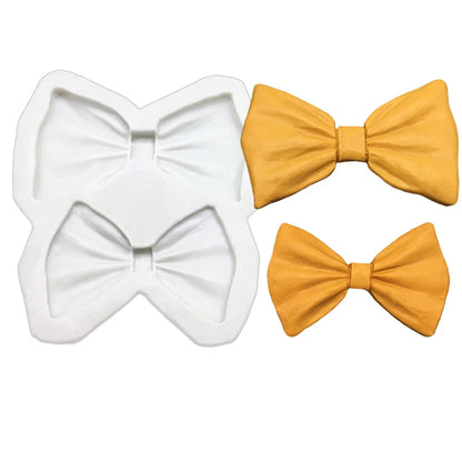 Moustache Bows Necktie Father's Day Silicone Sugarcraft Mold Chocolate Cupcake Baking Mold Fondant Cake Decorating Tools