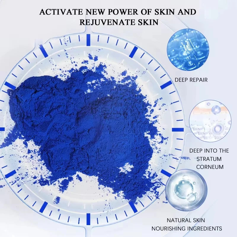 Sponge Crystallite Blue Copper Peptide Collagen Regeneration Natural Biological Extract Sponge Spicules Cell Renew Skin Care
