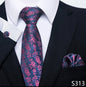 8 cm Tie Pocket Squares Necktie  Set