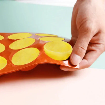 6/8/15/24 Holes Half Ball Sphere Round Silicone Mold 3D Brownie Pudding Mousse Chocolate Dessert DIY Baking Cake Decoration Tool