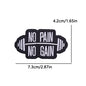 Letter Embroidered Patch Cartoon/Personality Letter Slogan Patch Iron On Patches For Clothing thermoadhesive Patches Sew Badges