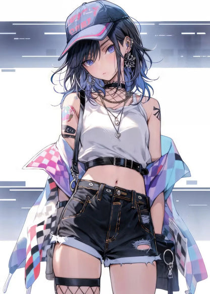 Sexy Cartoon Girl Wall Art Poster Prints Anime Women Modern Canvas Painting Home Decor Picture Living Room Murals Pintura