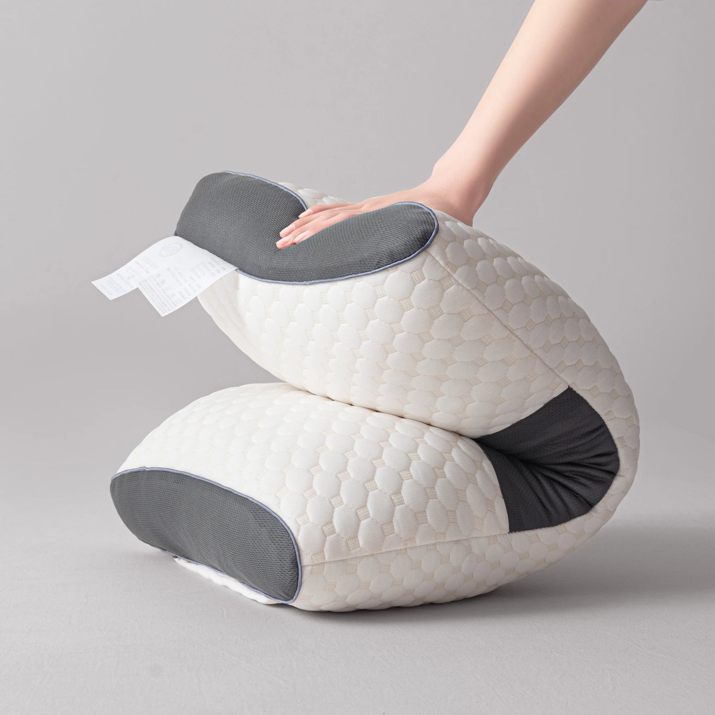 2‑Pack Ergonomic Neck Pillows – Adjustable Orthopedic Support