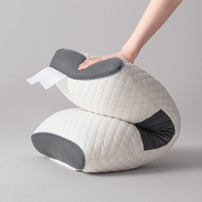 2‑Pack Ergonomic Neck Pillows – Adjustable Orthopedic Support