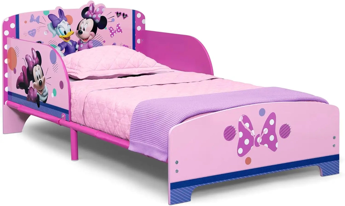 Disney Mickey Mouse Wood and Metal Toddler Bed