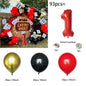 93pcs Cube Balloons Dice Playing Cards Foil Ballon Casino Theme Party Adult Birthday Decor Las Vegas Party Poker Theme Party