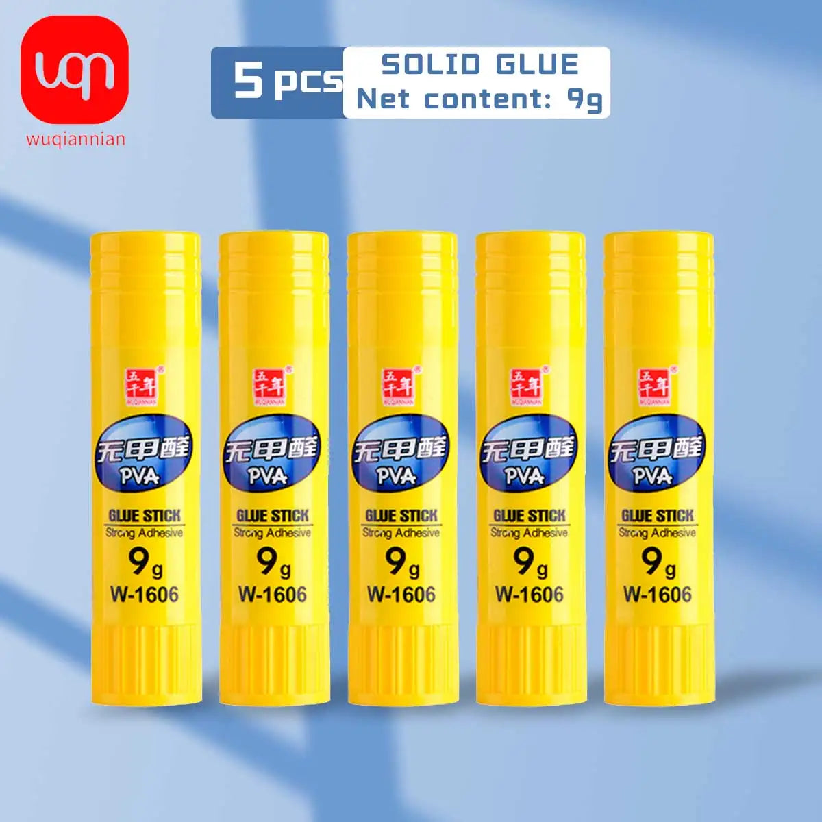 High Efficiency Adhesion Clear Solid Glue Stick-9g   1pc/3pc/5pc