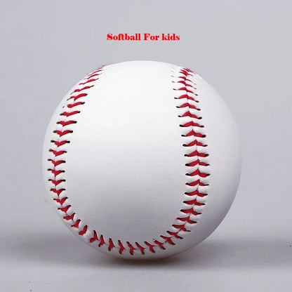 1/3pcs Handmade Baseball Nine Inch Game Training PVC Baseball Rubber Inner Soft Baseball Solid Foam Bouncy Ball Group Athletics