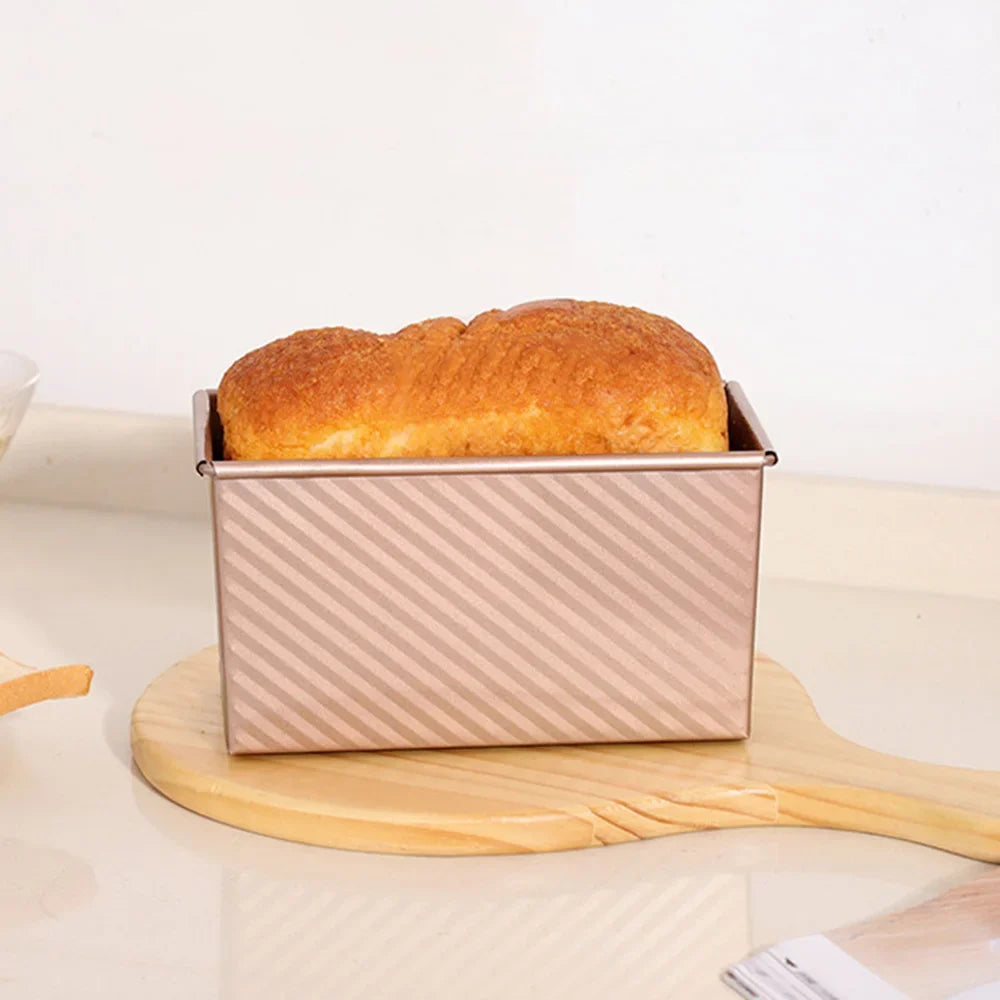 Non‑Stick Toast Mold with Lid – Home Baking Bread & Cake Pan
