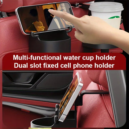 1/2pcs Car Seat Cup Holder Car Seat Back Multi-functional Hook Rear Creative Water Cup Holder car decoration accessories