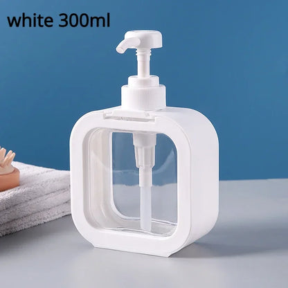 Empty Portable Refillable Dispenser Pump Bottle 300/500ml