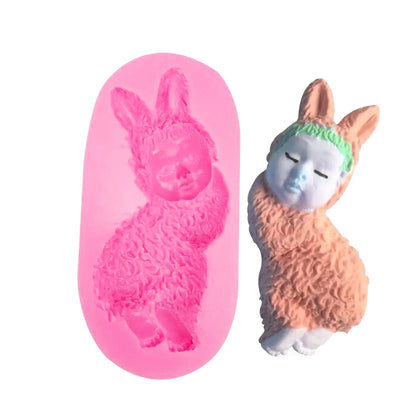 3D Sleep Baby Shape Cooking Tools Silicone Mold For Baking Kitchenware Chocolate Candy Jelly Fondant Cake Decorating