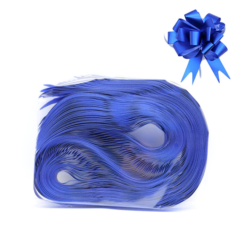 10/20/50Pcs Pull Bow Flower Pull Tie Ribbon for Christmas, Valentines Day, Wedding,Mother's Day, Birthday Party Gift Decoration