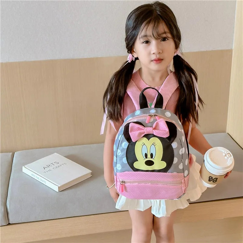 Disney Cartoon Backpack For Baby Boys Girls Minnie Mickey Mouse