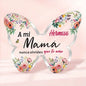 Spanish Mom Acrylic Butterfly Plaque – Mother’s Day & Birthday Desk Keepsake