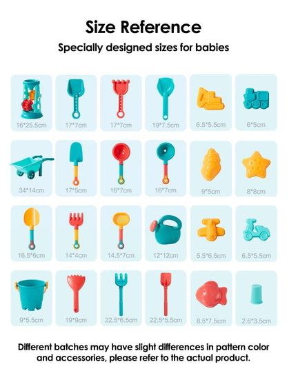 Summer Beach Set Toys For Kids Digging Sand Plastic Bucket Watering Bottle Shovels Children Beach Water Game Toys Tools
