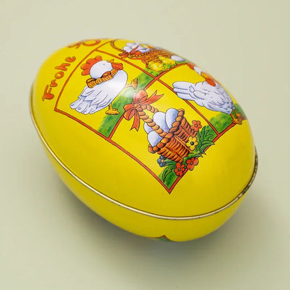 8pMetal Decorated Easter Egg Shell