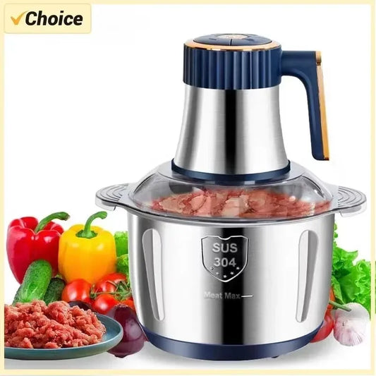 Stainless Steel Multifunctional Electric Meat Grinders 5L