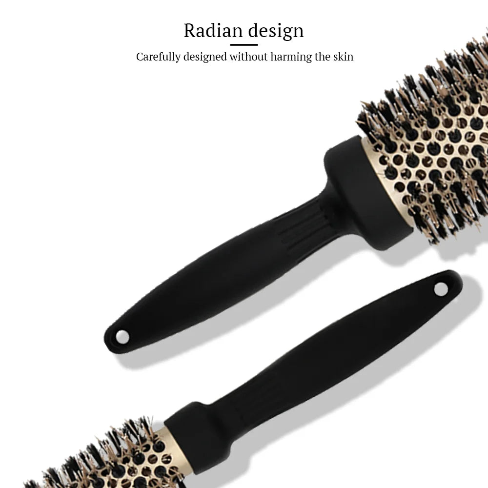 Professional High Temperature Resistant Ceramic Iron Round Comb