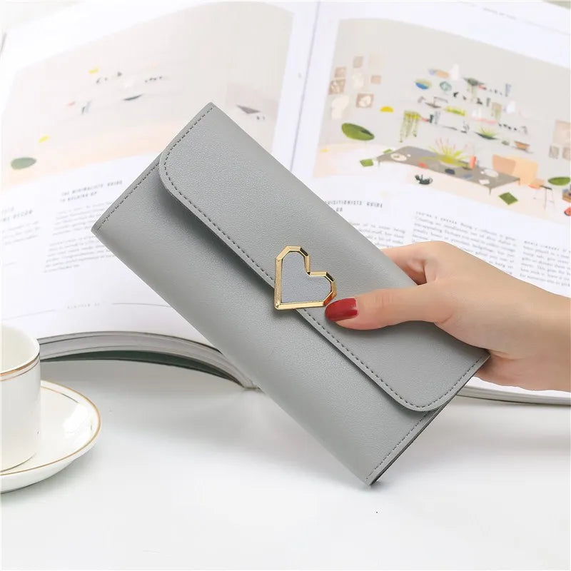2024 Long Women Wallets Free Name Customized Lady's New Fashion High Quality PU Female Purse Photo Holder Wallet For Girls