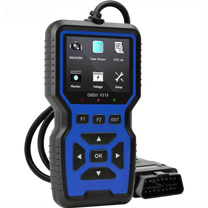 Advanced OBD2 Diagnostic Scanner – Professional Engine Code Reader with Real‑Time Data & Reset Functions