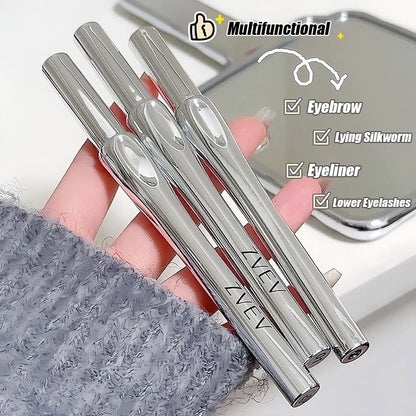 2Point Wild Eyebrow Pencil Long Lasting Easy To Grip Eyebrow Tattoo Waterproof Thin Liquid Lying Silkworm Brow Pen Korean Makeup