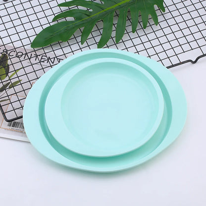 Round Silicone Cake Pan – 4/6/8in Non‑Stick Layer Mold for Baking