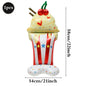 Giant Smiling Popcorn Clown Foil Balloon – Circus & Carnival Party Decoration