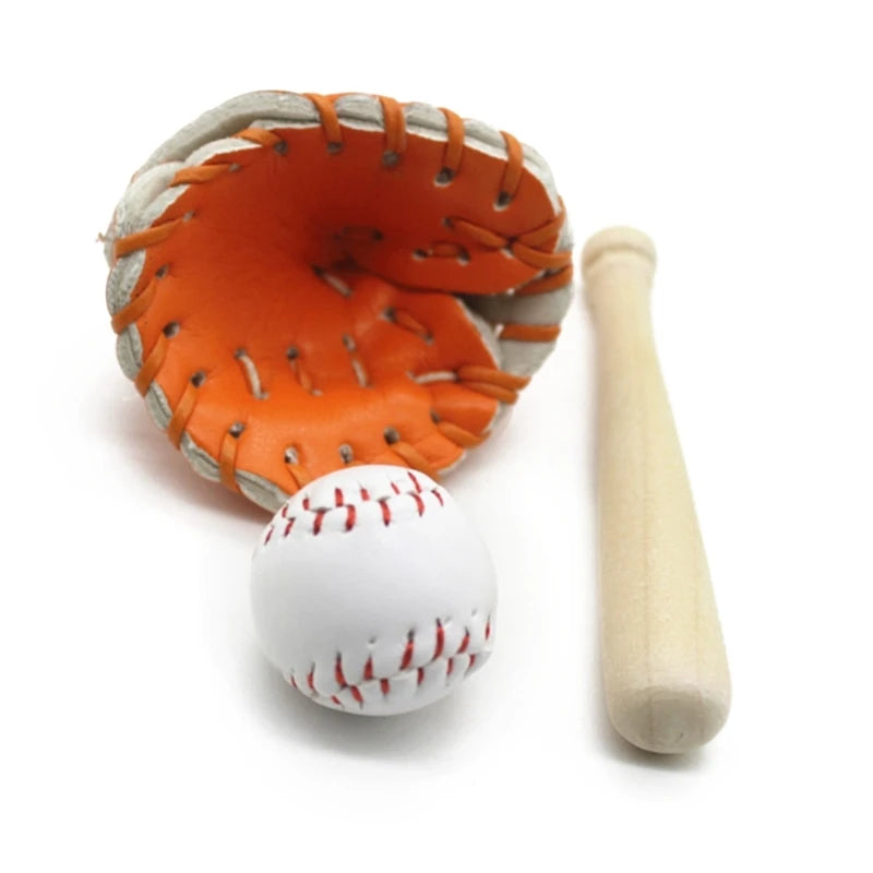 Newborn Baseball Bat & Ball Photo Prop Set – Cute Sports Posing Accessories for Baby Photoshoots