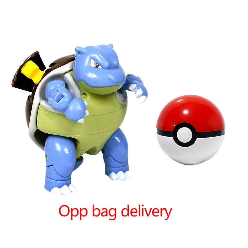 Pokemon Figures Toys Pocket Monsters Ball Model Pikachu Gengar Pokeball Dragonite Snorlax Pokeball poke Action Figures  Toy gift