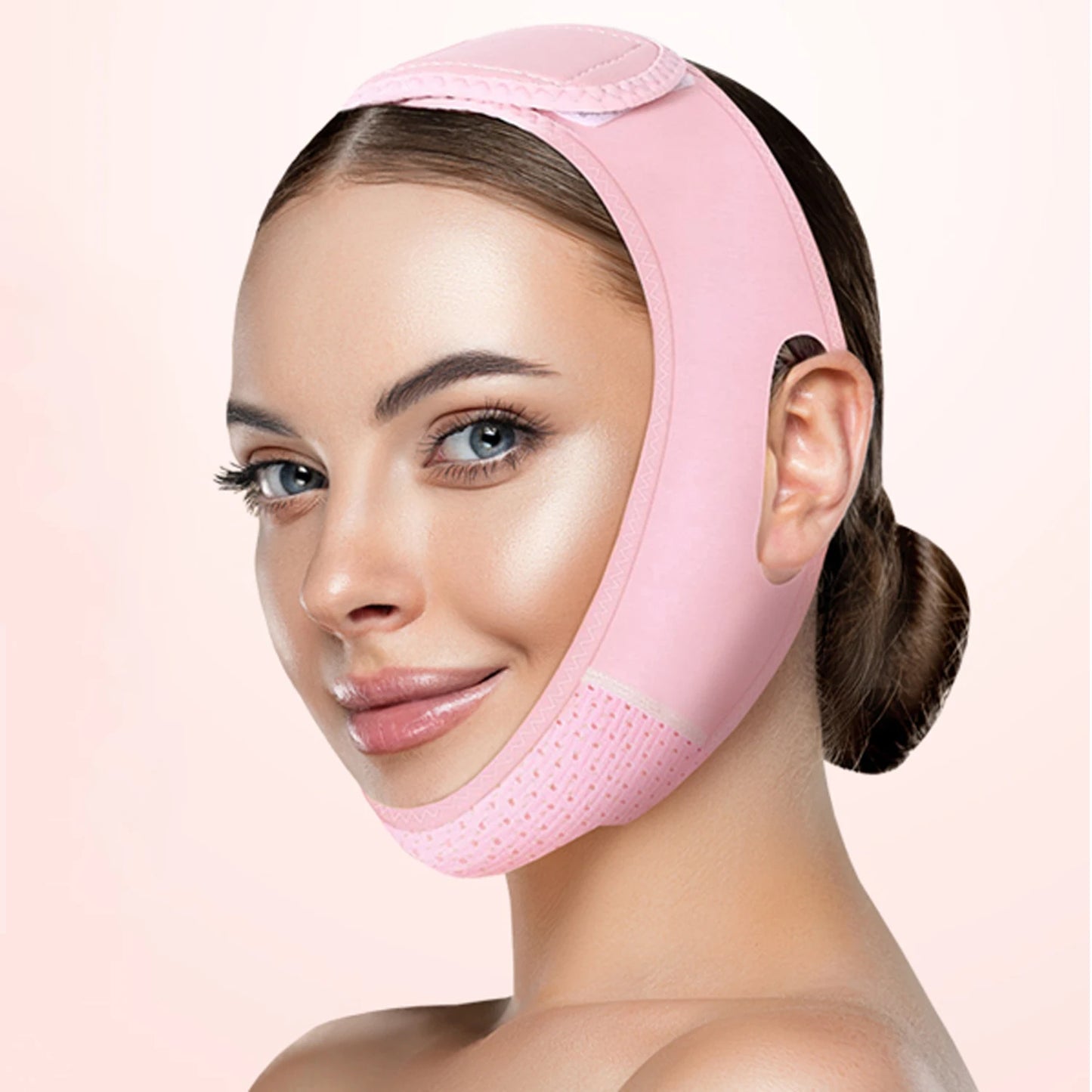 Reusable Face Strap, V Line Mask, Double Reducer, Chin-Up Patch, Chin Strap, V-Shaped Belt, Vaped Face Mask for Sagging